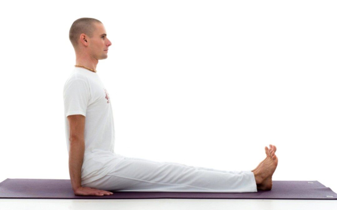 Dandászana – Nyújtott lábú ülésmód