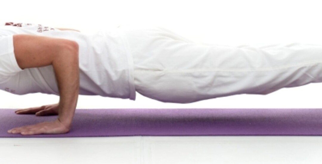 Csaturanga-dandászana – Bottartás