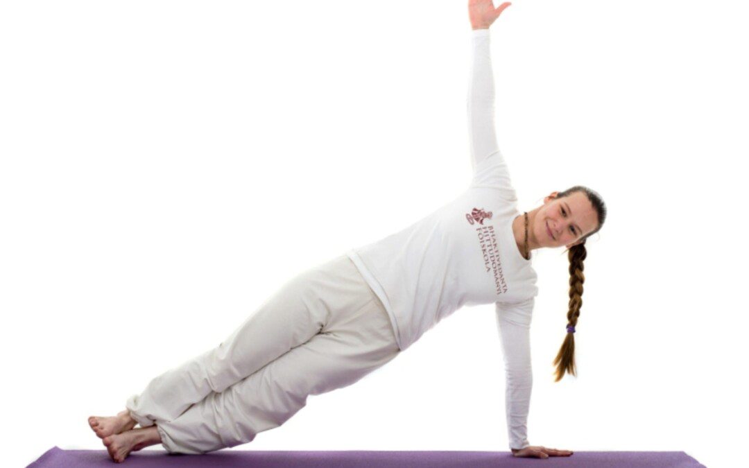 Kasjapászana – Féloldalas fekvőtámasz