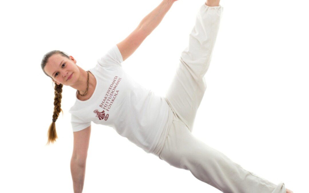 Vaszisthászana – Féloldalas fekvőtámasz lábkiemeléssel