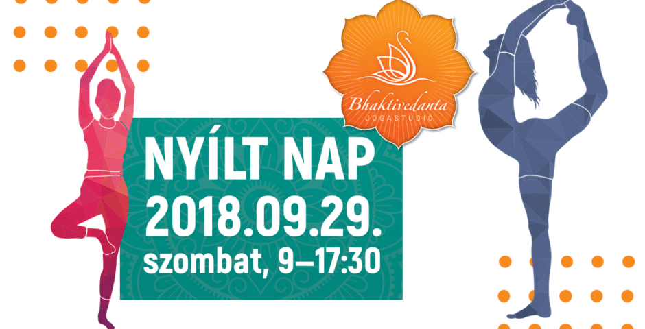 Nyílt nap a Bhaktivedanta Jógastúdióban