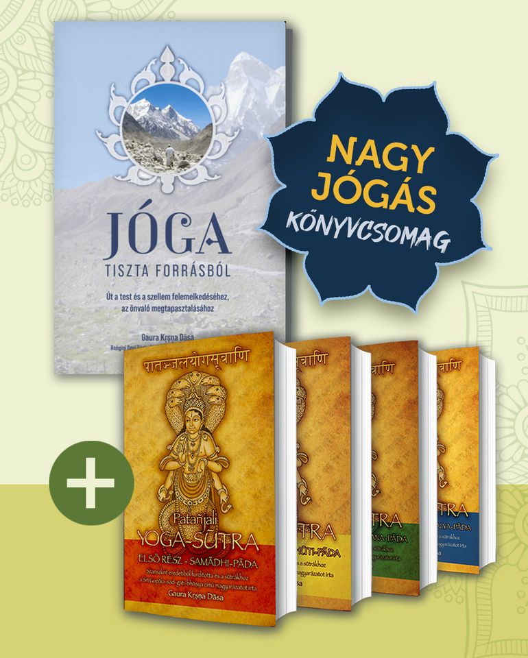 Jóga-szútra 1-4. és Jóga tiszta forrásból csomag