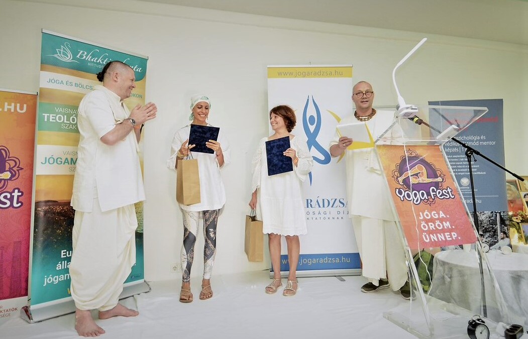Jógarádzsa díjátadás 2022